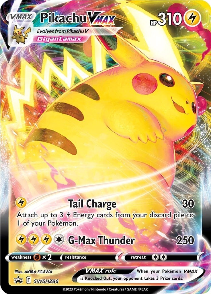 Pikachu VMAX (SWSH286) (Jumbo Card) [Sword & Shield: Black Star Promos] | Enigma On Main