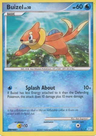 Buizel (1/12) [Diamond & Pearl: Trainer Kit - Manaphy] | Enigma On Main