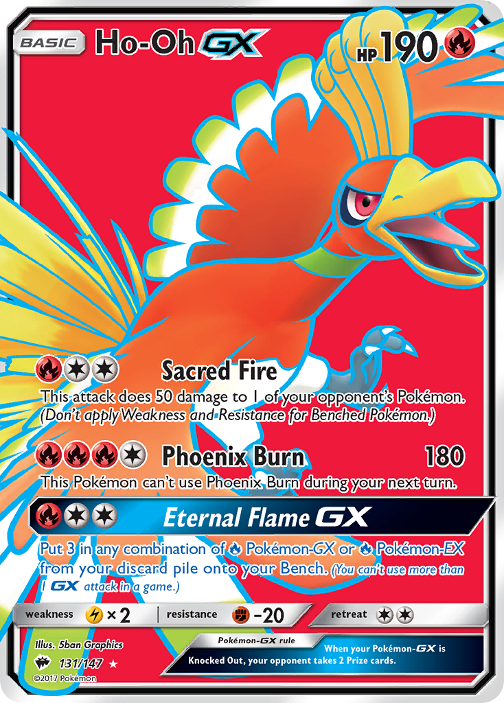 Ho-Oh GX (131/147) [Sun & Moon: Burning Shadows] | Enigma On Main