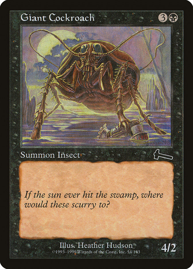 Giant Cockroach [Urza's Legacy] | Enigma On Main