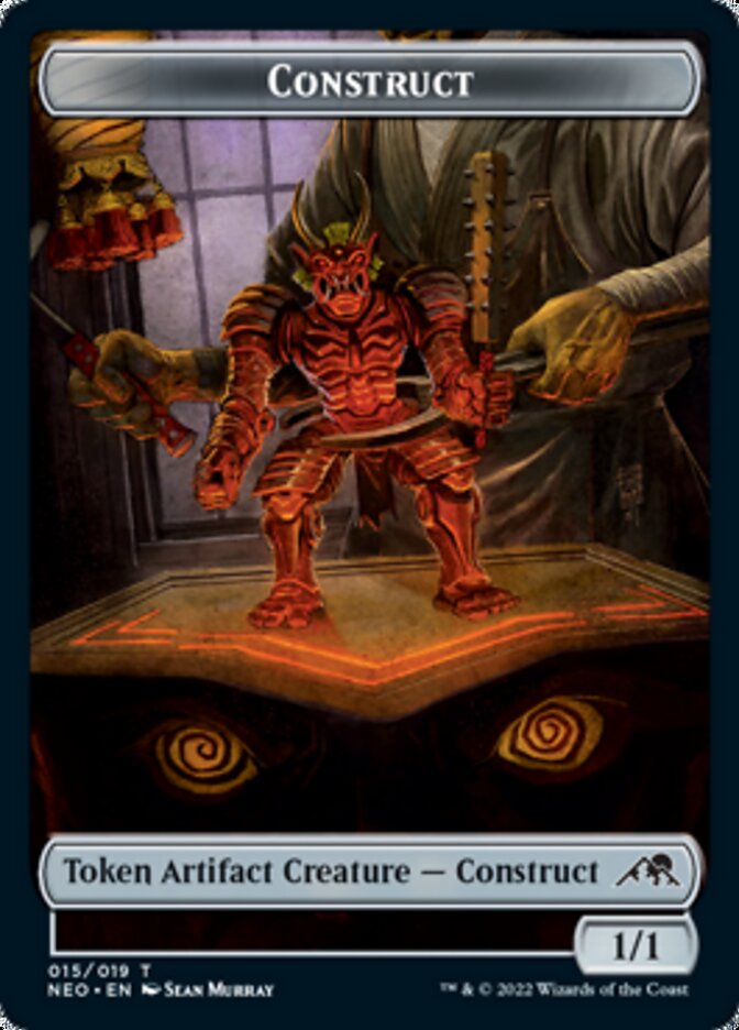 Construct Token (015) [Kamigawa: Neon Dynasty Tokens] | Enigma On Main