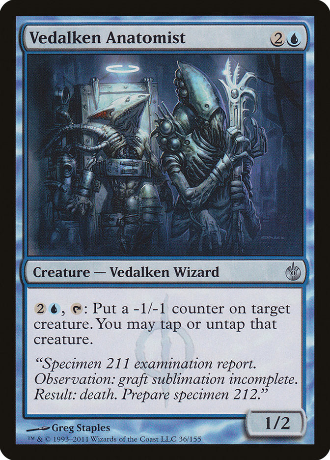 Vedalken Anatomist [Mirrodin Besieged] | Enigma On Main