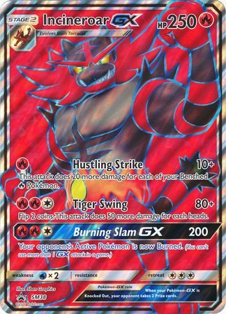 Incineroar GX (SM38) (Jumbo Card) [Sun & Moon: Black Star Promos] | Enigma On Main