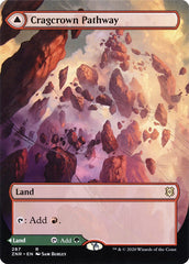 Cragcrown Pathway // Timbercrown Pathway (Borderless) [Zendikar Rising] | Enigma On Main