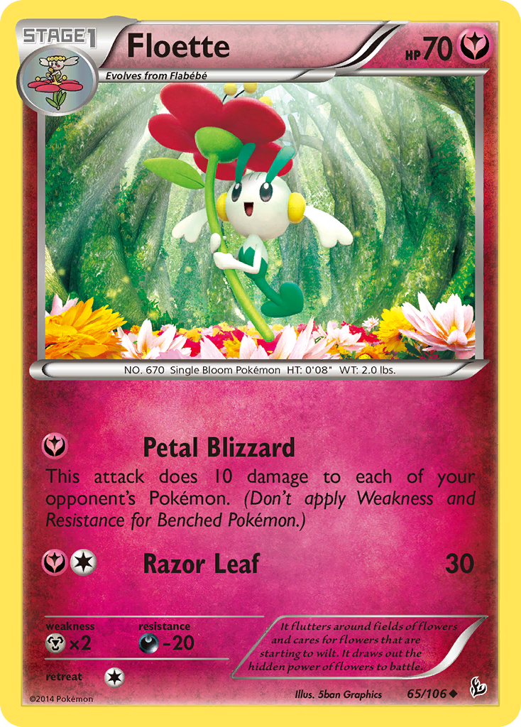 Floette (65/106) [XY: Flashfire] | Enigma On Main