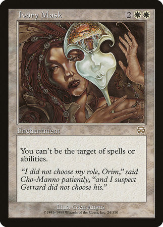 Ivory Mask [Mercadian Masques] | Enigma On Main