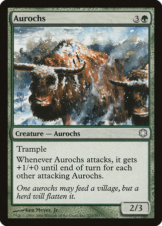 Aurochs [Coldsnap Theme Decks] | Enigma On Main