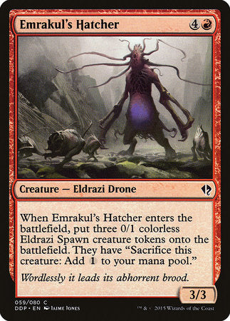 Emrakul's Hatcher [Duel Decks: Zendikar vs. Eldrazi] | Enigma On Main