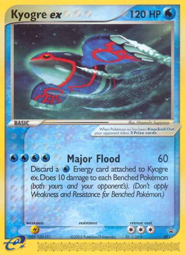 Kyogre ex (001) [Nintendo: Black Star Promos] | Enigma On Main