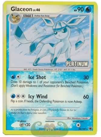 Glaceon (20/100) [Burger King Promos: 2009 Collection] | Enigma On Main