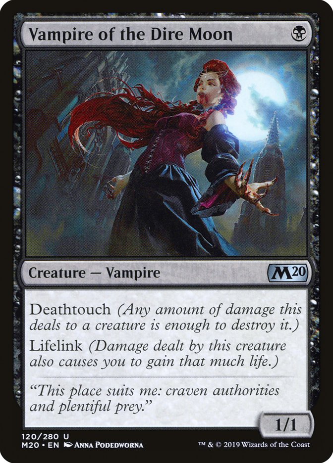 Vampire of the Dire Moon [Core Set 2020] | Enigma On Main