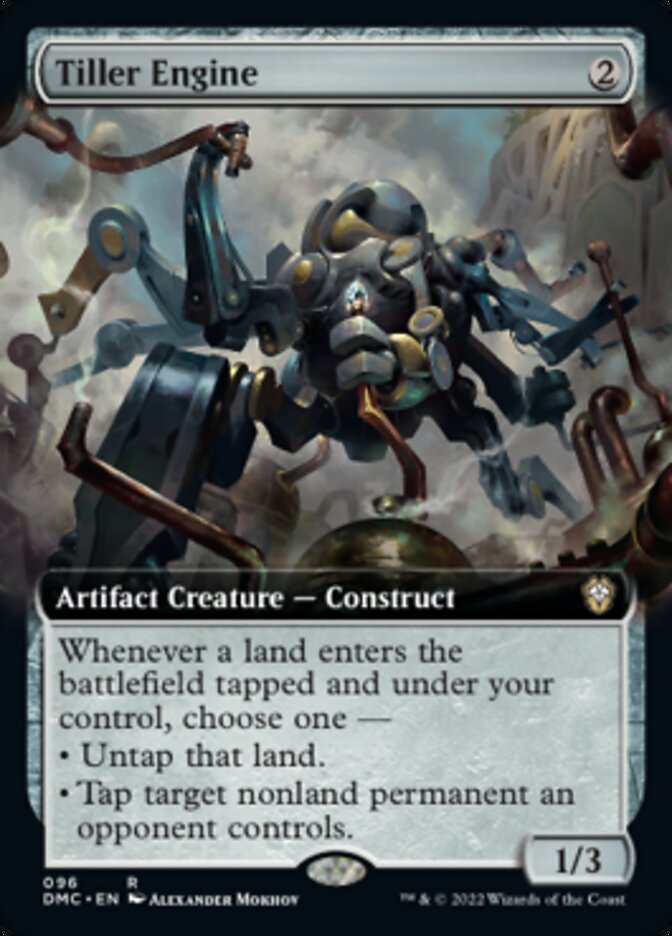 Tiller Engine (Extended Art) [Dominaria United Commander] | Enigma On Main