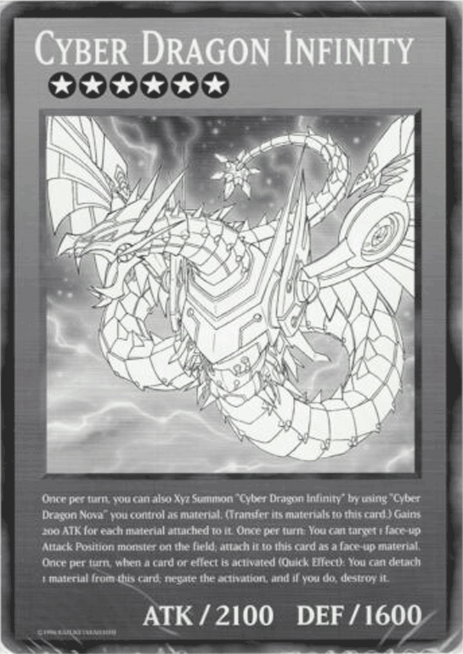 Cyber Dragon Infinity (Oversized) Common | Enigma On Main