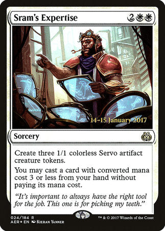 Sram's Expertise [Aether Revolt Promos] | Enigma On Main