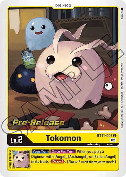 Tokomon [BT11-003] [Dimensional Phase Pre-Release Promos] | Enigma On Main