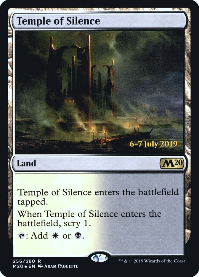 Temple of Silence  [Core Set 2020 Prerelease Promos] | Enigma On Main