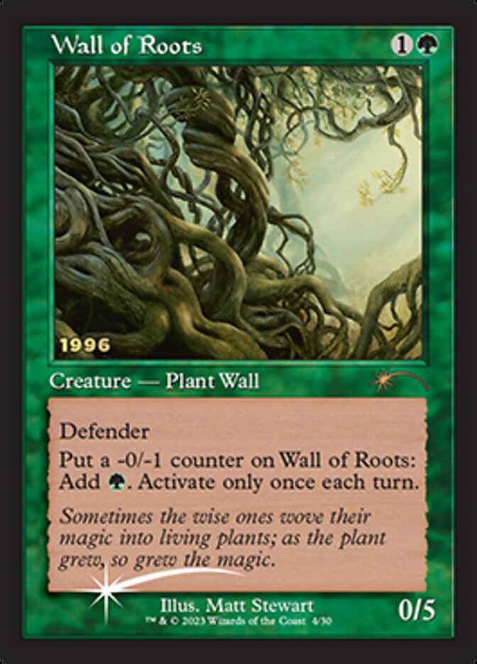 Wall of Roots [30th Anniversary Promos] | Enigma On Main