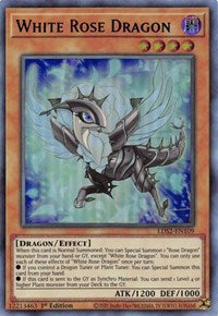 White Rose Dragon (Green) [LDS2-EN109] Ultra Rare | Enigma On Main