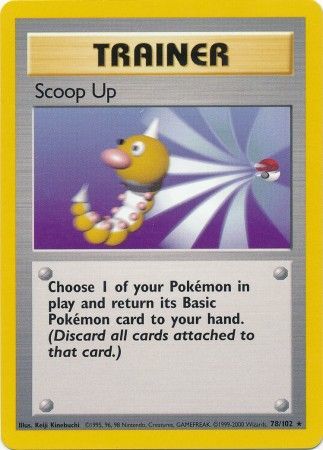 Scoop Up (78/102) [Base Set Unlimited] | Enigma On Main