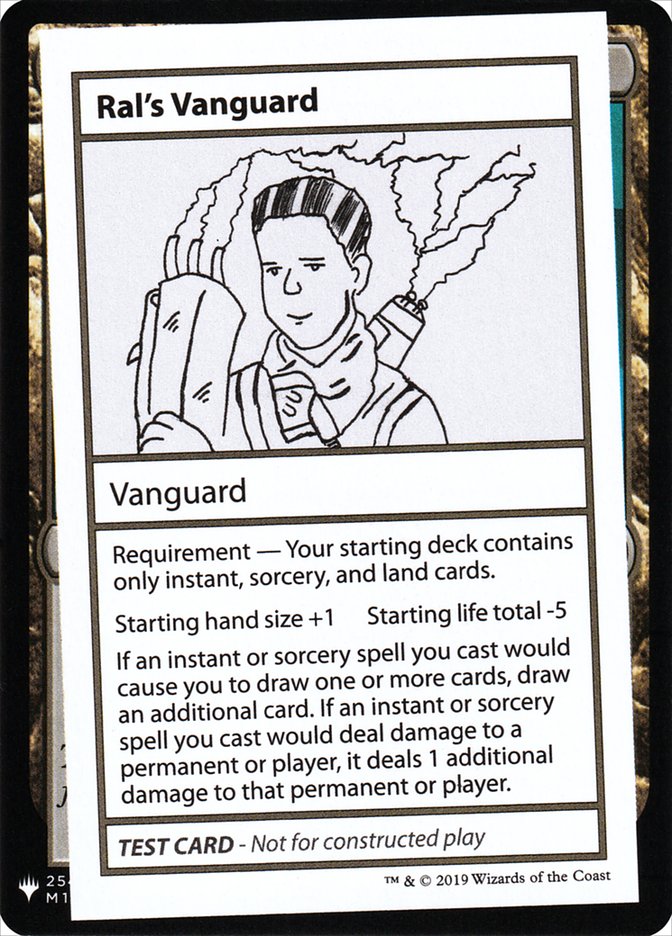 Ral's Vanguard [Mystery Booster Playtest Cards] | Enigma On Main