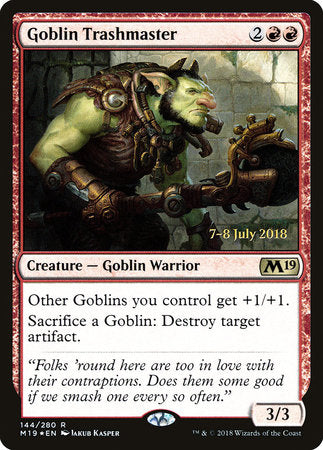 Goblin Trashmaster [Core Set 2019 Promos] | Enigma On Main