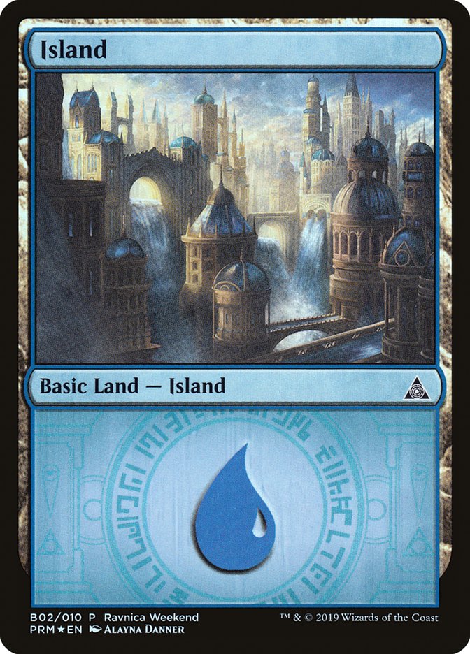 Island (B02) [Ravnica Allegiance Guild Kit] | Enigma On Main