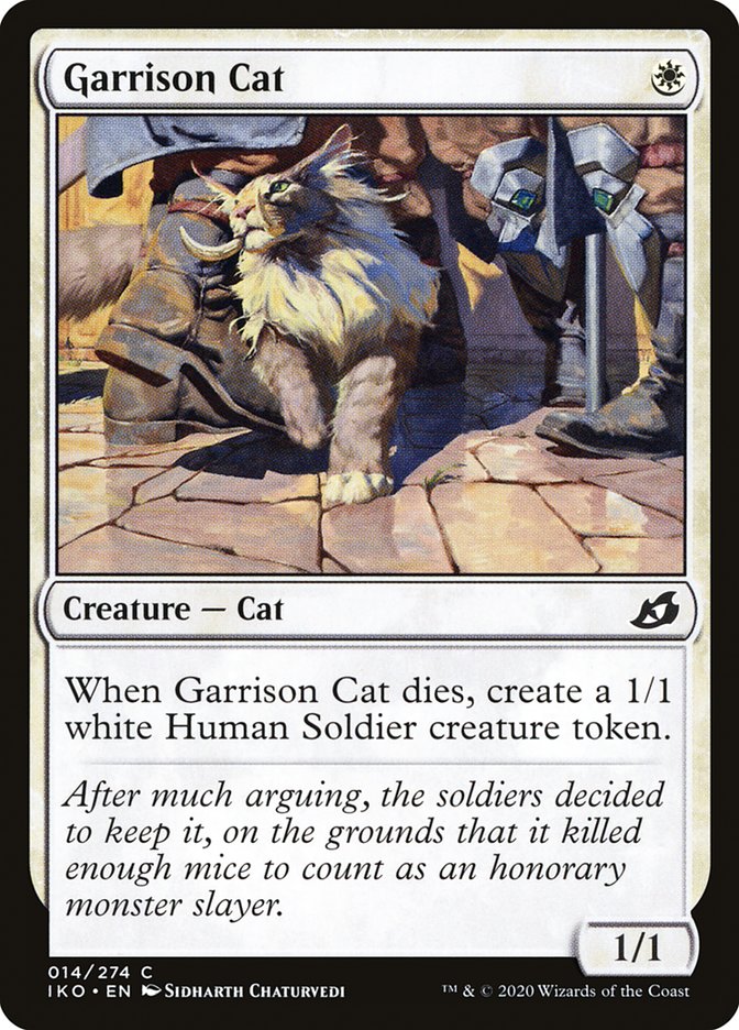 Garrison Cat [Ikoria: Lair of Behemoths] | Enigma On Main