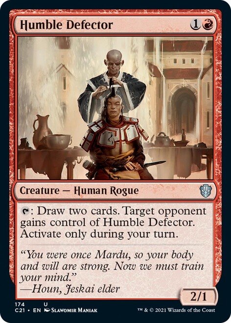 Humble Defector [Commander 2021] | Enigma On Main