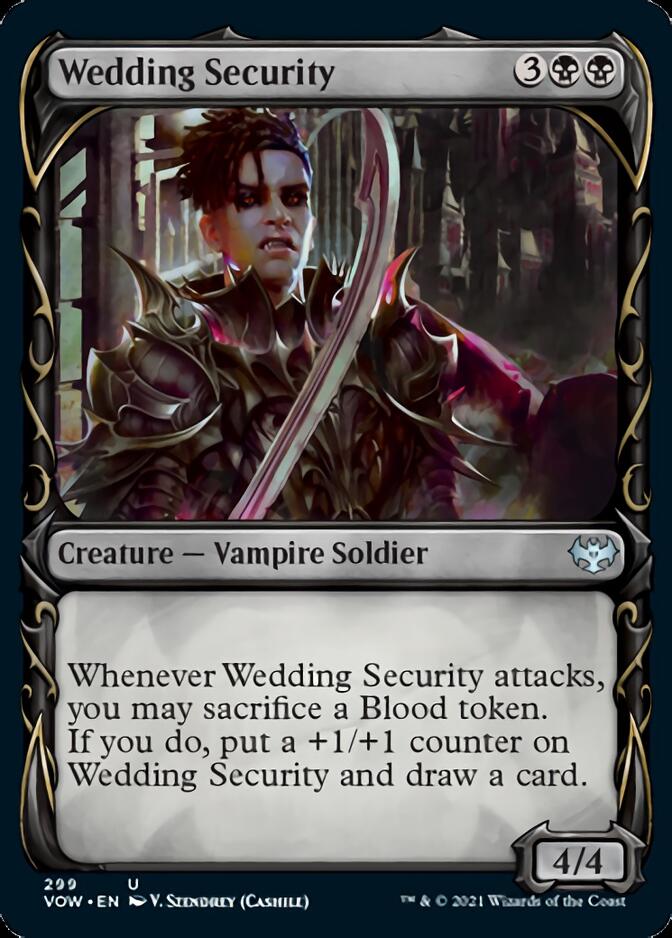 Wedding Security (Showcase Fang Frame) [Innistrad: Crimson Vow] | Enigma On Main