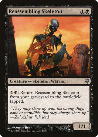 Reassembling Skeleton [Duel Decks: Sorin vs. Tibalt] | Enigma On Main