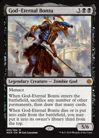 God-Eternal Bontu [War of the Spark] | Enigma On Main