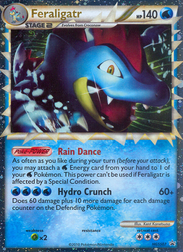 Feraligatr (HGSS07) [HeartGold & SoulSilver: Black Star Promos] | Enigma On Main