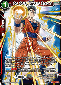 Son Gohan, Ultimate Essence (BT14-007) [Cross Spirits] | Enigma On Main