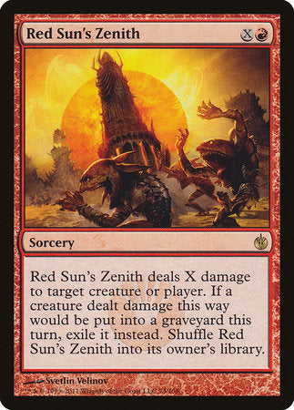 Red Sun's Zenith [Mirrodin Besieged] | Enigma On Main