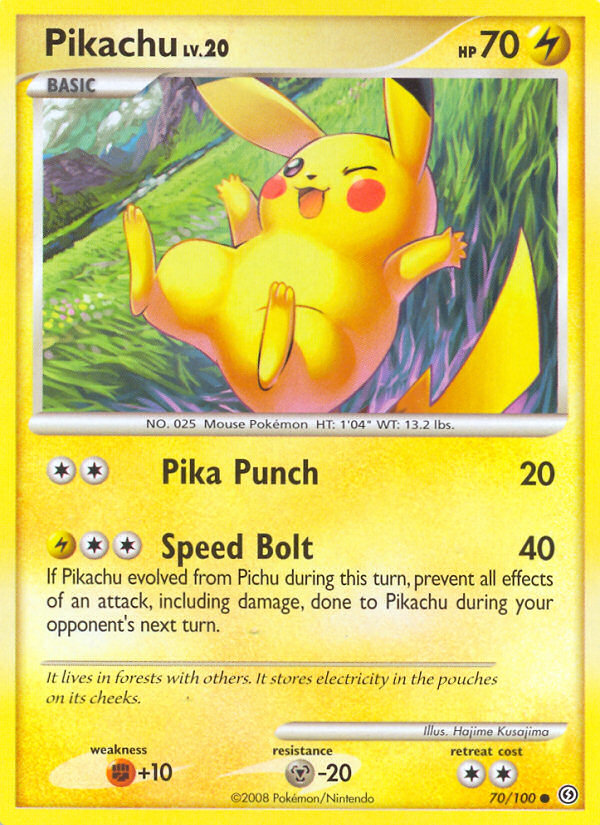 Pikachu (70/100) [Diamond & Pearl: Stormfront] | Enigma On Main