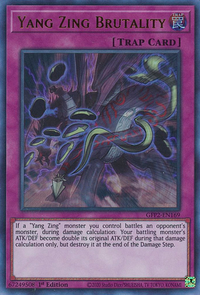 Yang Zing Brutality [GFP2-EN169] Ultra Rare | Enigma On Main