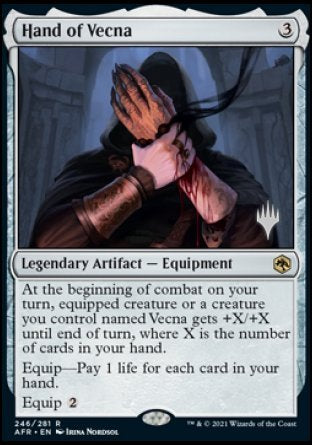 Hand of Vecna (Promo Pack) [Dungeons & Dragons: Adventures in the Forgotten Realms Promos] | Enigma On Main