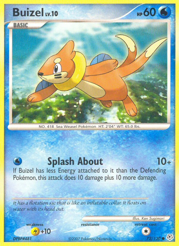 Buizel (72/130) [Diamond & Pearl: Base Set] | Enigma On Main