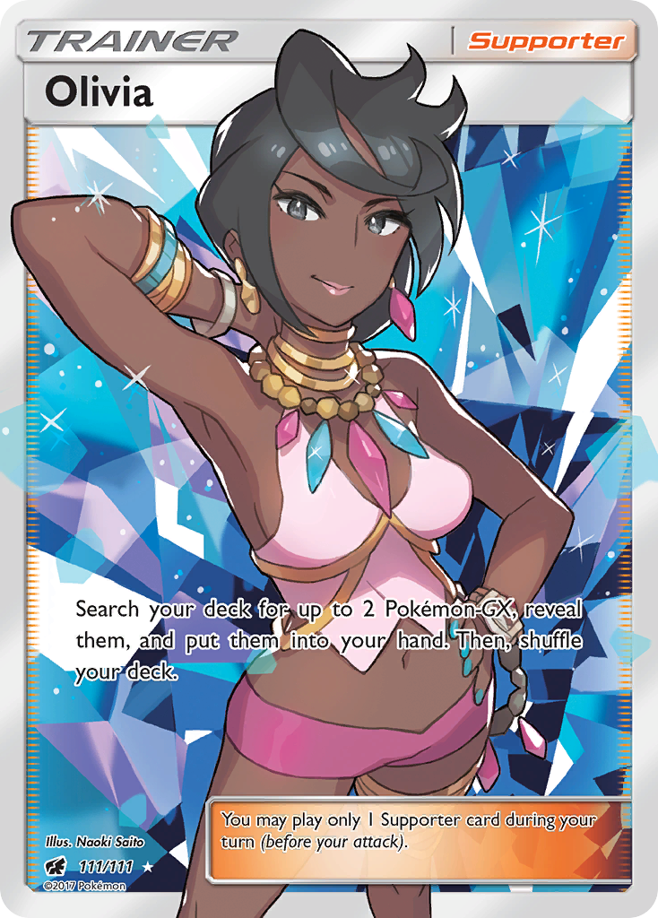 Olivia (111/111) [Sun & Moon: Crimson Invasion] | Enigma On Main