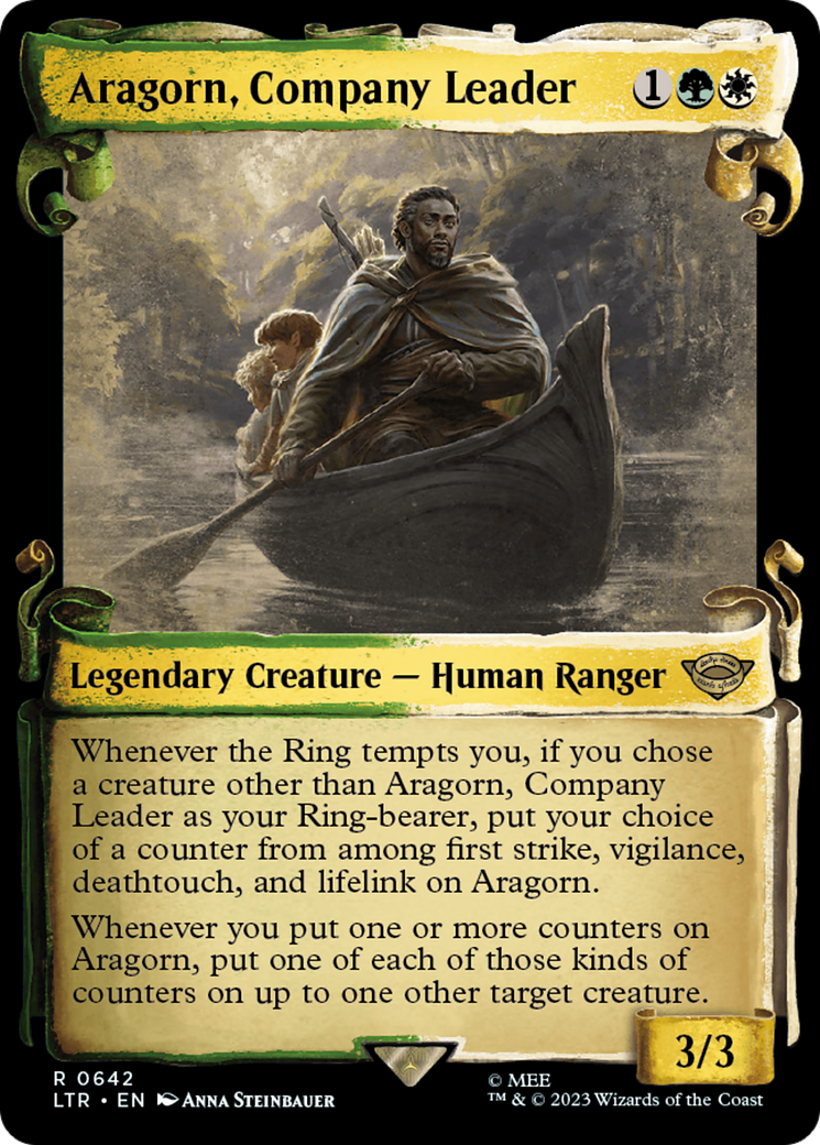 Aragorn, Company Leader [The Lord of the Rings: Tales of Middle-Earth Showcase Scrolls] | Enigma On Main