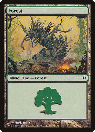 Forest (174) [New Phyrexia] | Enigma On Main