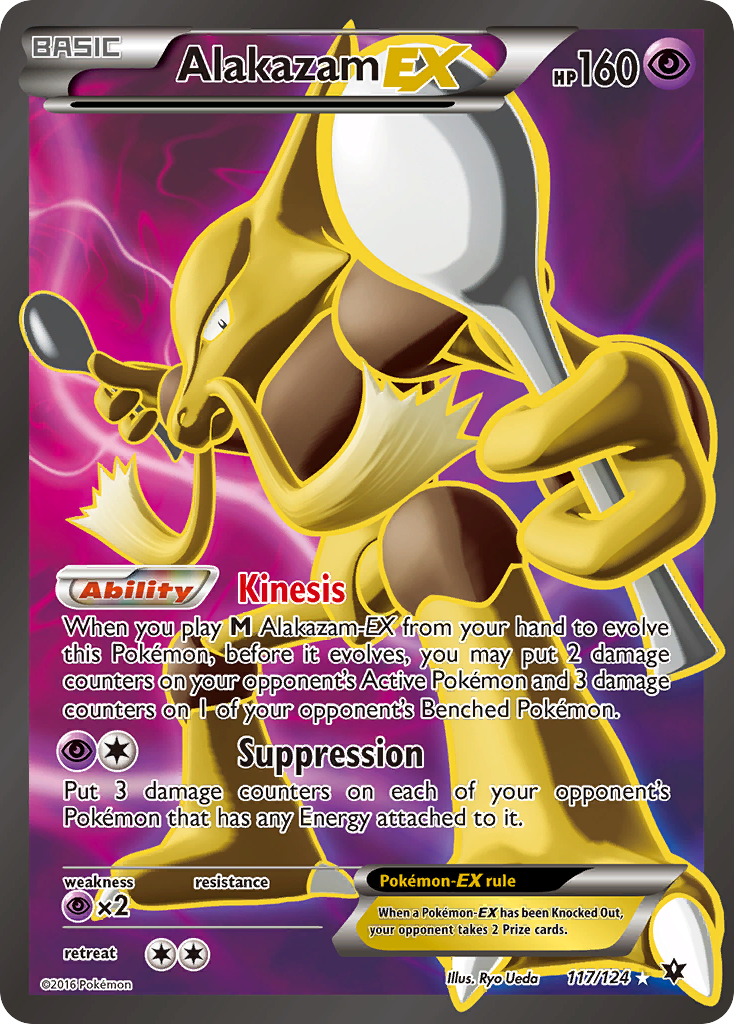 Alakazam EX (117/124) [XY: Fates Collide] | Enigma On Main