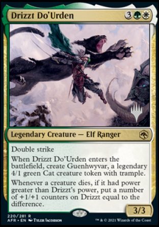 Drizzt Do'Urden (Promo Pack) [Dungeons & Dragons: Adventures in the Forgotten Realms Promos] | Enigma On Main