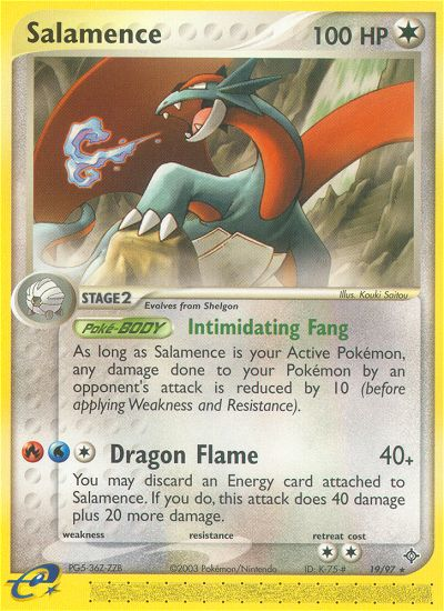 Salamence (19/97) [EX: Dragon] | Enigma On Main