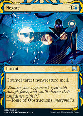 Negate (Etched Foil) [Strixhaven Mystical Archive] | Enigma On Main