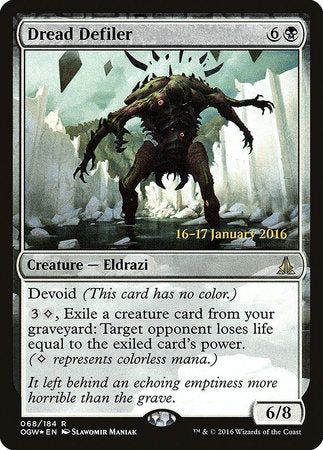 Dread Defiler [Oath of the Gatewatch Promos] | Enigma On Main