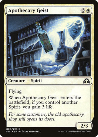 Apothecary Geist [Shadows over Innistrad] | Enigma On Main