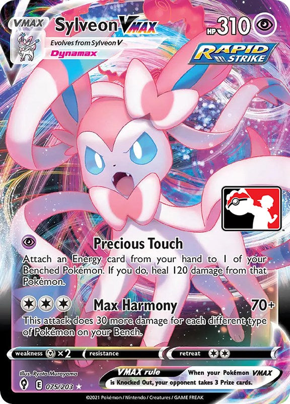 Sylveon VMAX (075/203) [Prize Pack Series One] | Enigma On Main