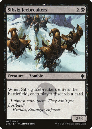 Sibsig Icebreakers [Dragons of Tarkir] | Enigma On Main