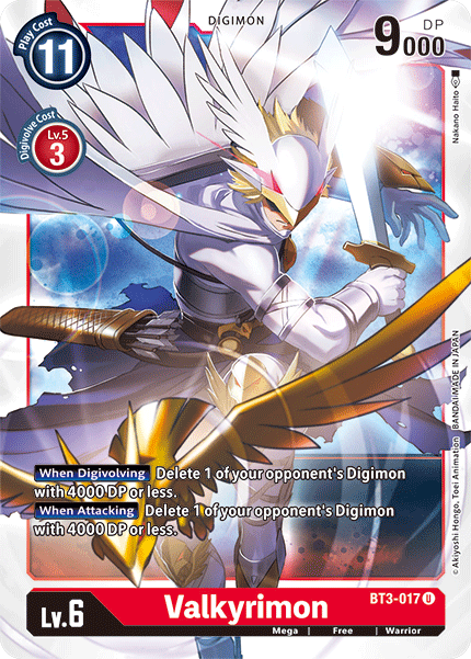 Valkyrimon [BT3-017] [Release Special Booster Ver.1.5] | Enigma On Main